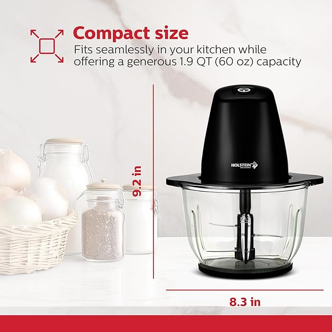 Food Processor Holstein Housewares Electric Size.
