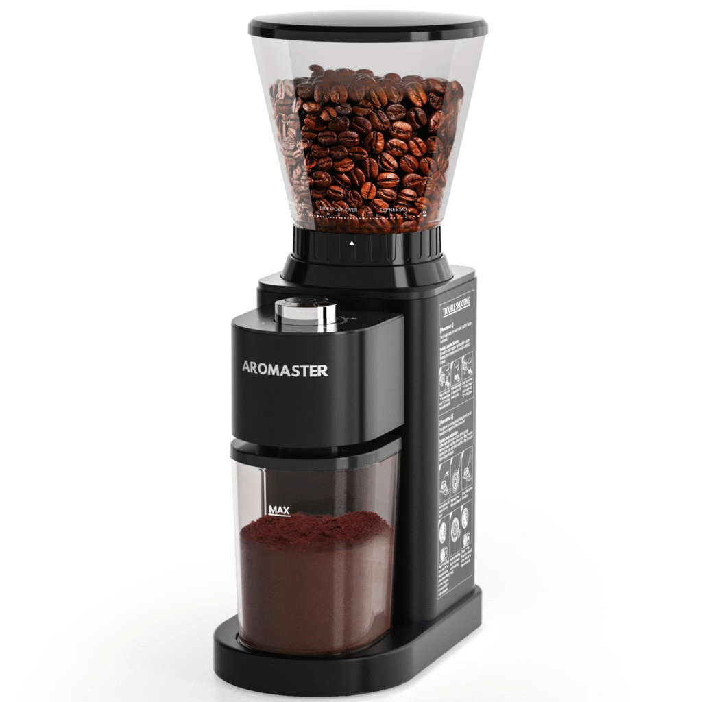 Aromaster Conical Burr Coffee Grinder full