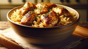The Best Chicken and Rice Recipe: Easy & Flavorful