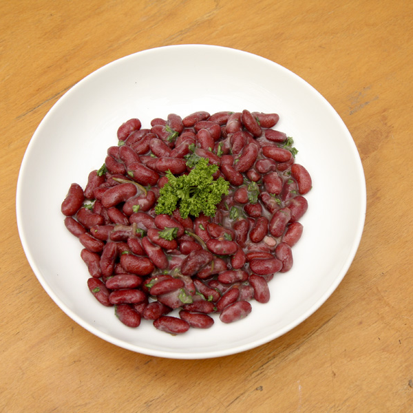 Dry Beans Without Soaking served and ready to eat.