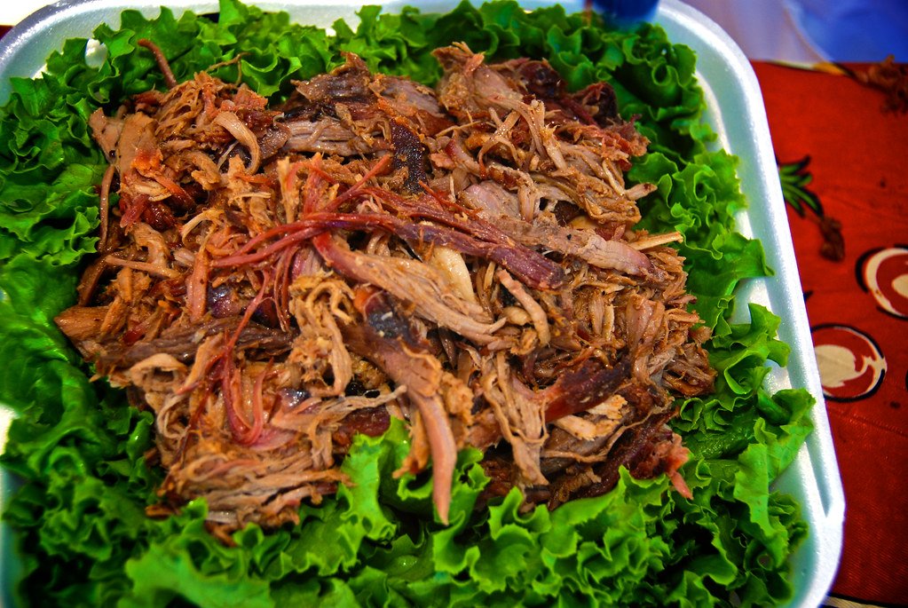 Pulled BBQ Pork with Lettuce