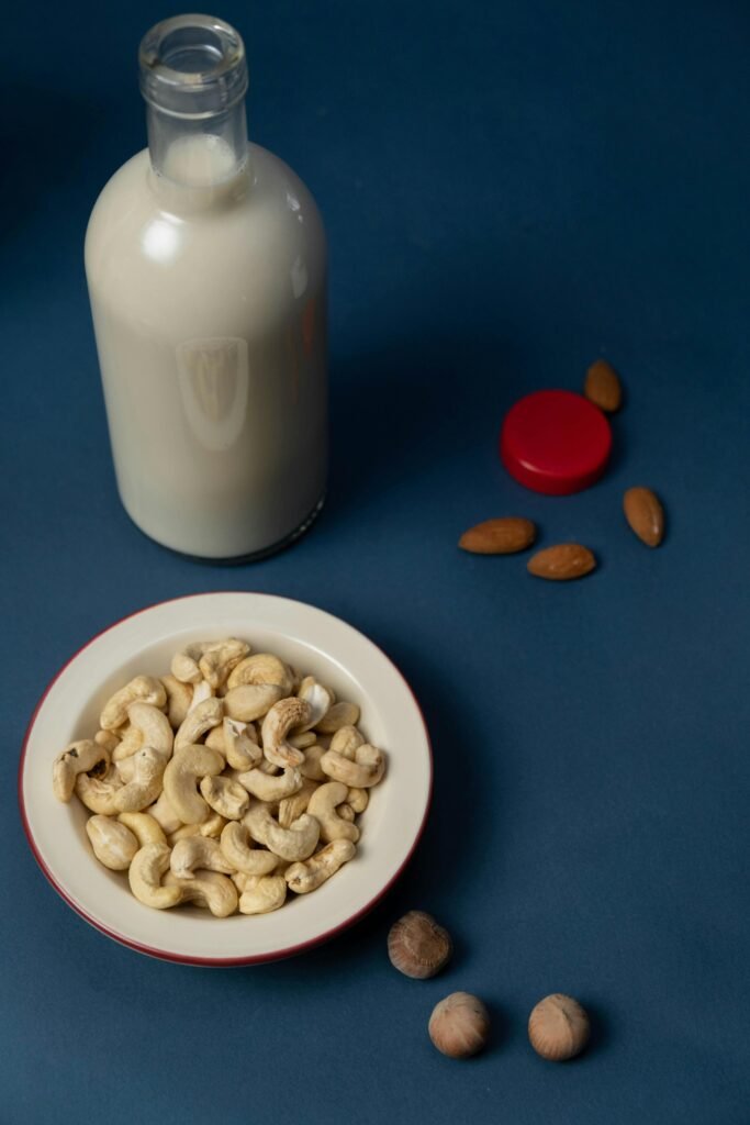 Creamy Cashew Milk in a bottle